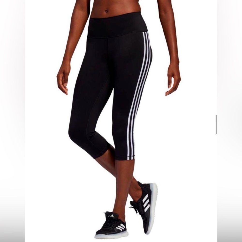 Adidas Women's Believe This 3/4 Leggings Black Extra Small